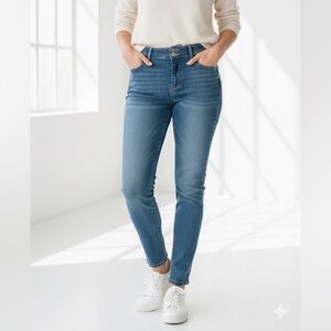 Cello Women's Straight Leg Blue Jeans 13 pants casual Denim